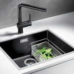 The BLANCO SUBLINE500IF SteelFrame sink