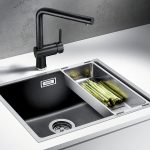 The BLANCO SUBLINE500IF SteelFrame sink