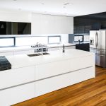 Glossy, Black and White, Kitchen