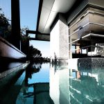 A stunning pool to laze in