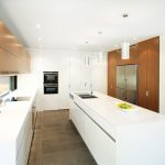 Natural contrast: unique kitchen design