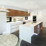 Natural contrast: unique kitchen design