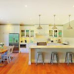 A sleek kitchen design