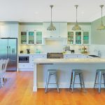 A sleek kitchen design