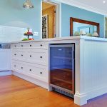 A sleek kitchen design