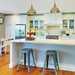 A sleek kitchen design