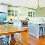 A sleek kitchen design