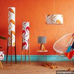 Retro Print Revival - 2014 collection - Flamingo landscape