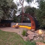 Garden sculptures: art and geometry come together