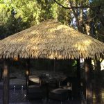 Synthetic thatch roof