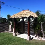 Synthetic thatch roof