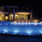 An outdoor/pool design with alfresco