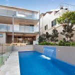 An outdoor/pool design with alfresco