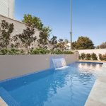 An outdoor/pool design with alfresco