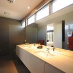 Altair Louvres up high in bathrooms