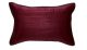 Rectangle cushion in Dupion Claret, bandhini.com.au