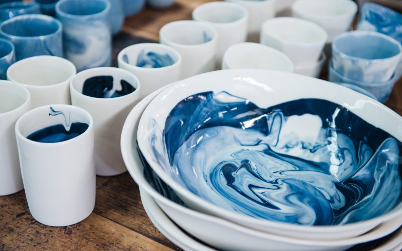 Ceramicist Milly Dent is beautifying tableware one piece at a time.