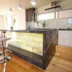 Kitchen bench top marable