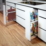 Family hub: galley-style kitchen