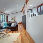 Family hub: galley-style kitchen