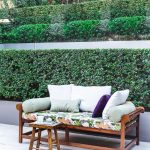 The botanic-inspired fabric on the daybed brings extra life to this area