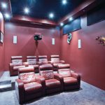 This contemporary home was built with a variety of materials.