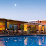 An eye-catching pool design that is user-friendly and low maintenance.