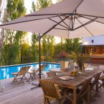 An eye-catching pool design that is user-friendly and low maintenance.