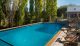 An eye-catching pool design that is user-friendly and low maintenance.