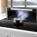 This induction cooktop representing the latest in kitchen tech