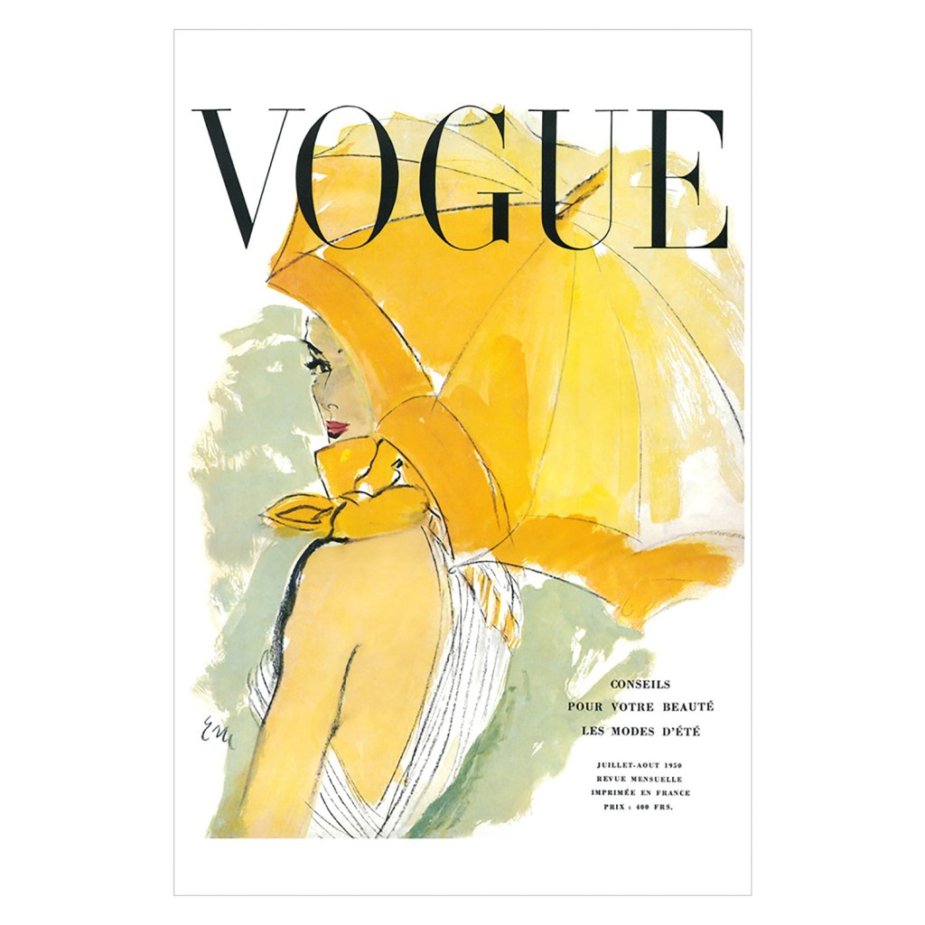 White table and empty picture frame