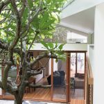 The stunning Japanese-style garden is the ideal oasis