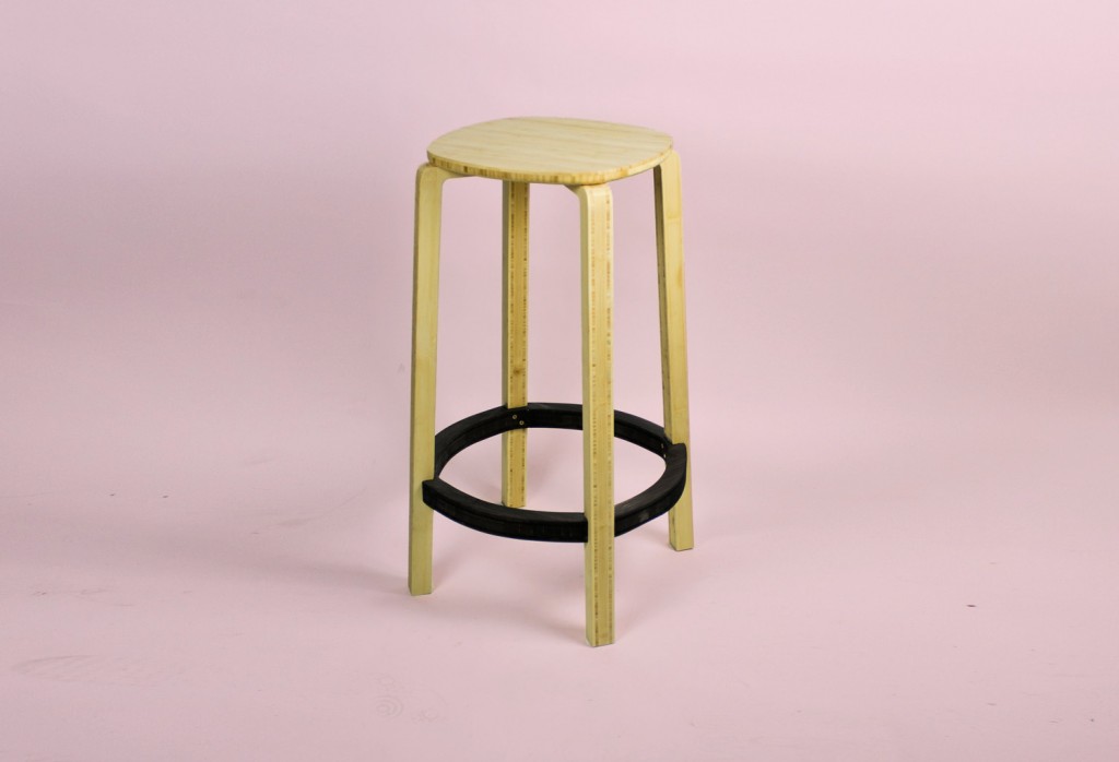 Boo contemporary bar stools, $350 each, b-td.com 
