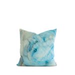 Penney + Bennett Blue Water silk cushion, $129, urbancouture.com.au