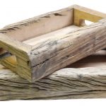 Vintage timber tray set, $165, orsonandblake.com.au