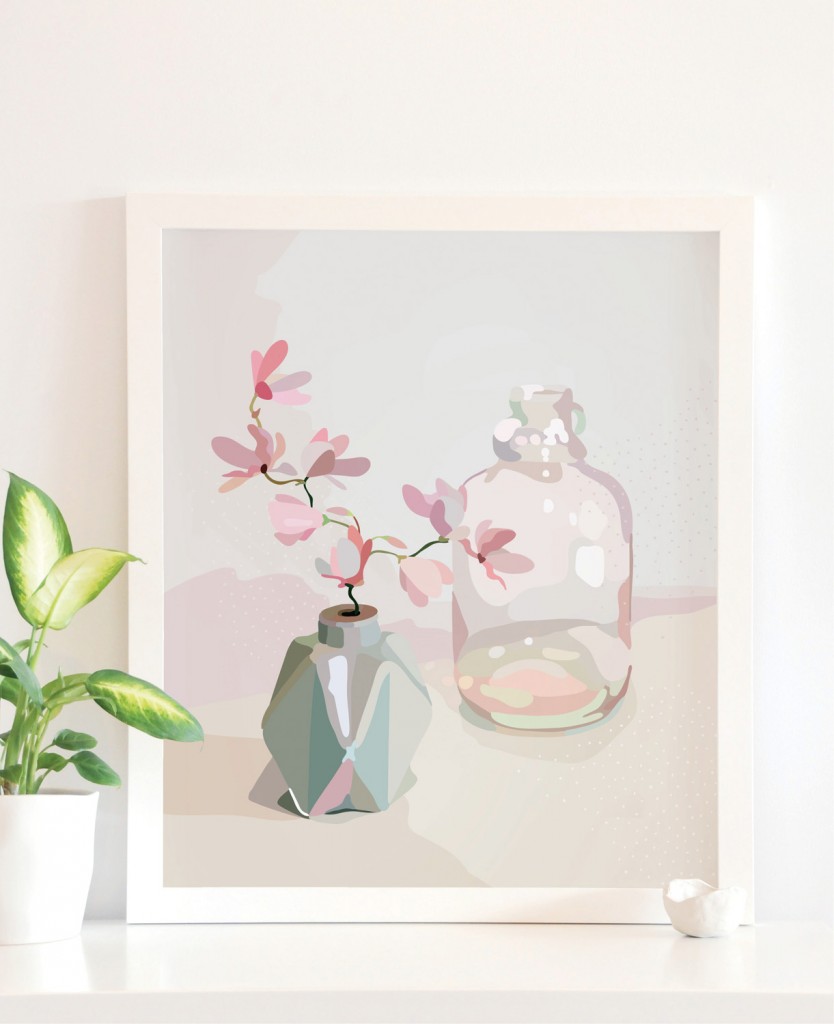 Still Life II illustration by Kimmy Hogan, residentgp.com.au