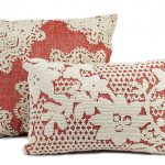 Astrid Flowers cushions in Ginger, from $42.95, wamhomedecor.com.au