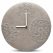 ensch Made concrete wall clock in lace design, $184.90, thedesigngiftshop.com 