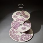 Vintage lace triple cake stand, POA, borrowedearth.co.nz