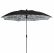 Cache Cache parasol in Noir/Blanc, $924, ksl-living.fr