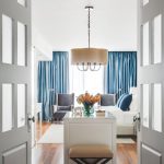 The master bedroom can be easily opened up or closed off