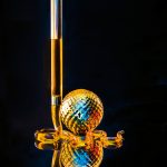 Roberto Cavalli Home Giove candleholder and sphere from palazzocollezioni.com.au