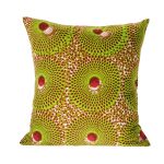 Wax-print African cushion, $29, vinylcuts.com.au