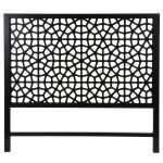 Marrakesh black bed head, from $299.95, zanui.com.au