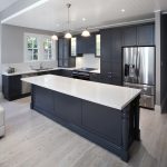 This beuatiful kitchen utilises Island benches that are both a functional and beautiful storage solution