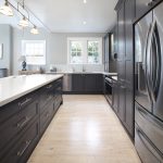 This beuatiful kitchen utilises Island benches that are both a functional and beautiful storage solution