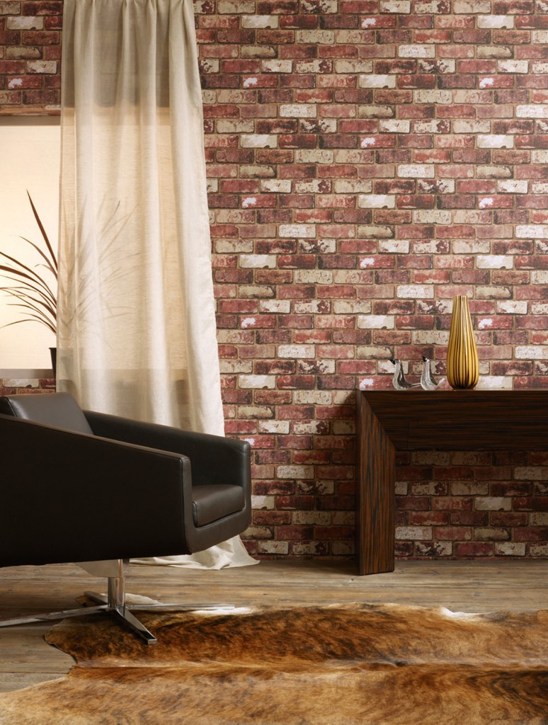 Go for an urban, industrial feel with a unique point of difference. The Red Brick wallpaper from GRAHAM & BROWN boasts exceptional quality and attention to detail for a gritty, realistic effect. grahambrown.com/uk