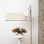 The classic, white gloss lining boards from GLOSSWOOD give a fresh look to any room and are incredibly versatile. Shown here as the backdrop to a Scandinavian-style interior, they also suit a minimal, Hamptons, country or coastal aesthetic. glosswood.com.au