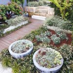 A modern garden design