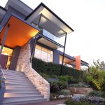 A modern garden design